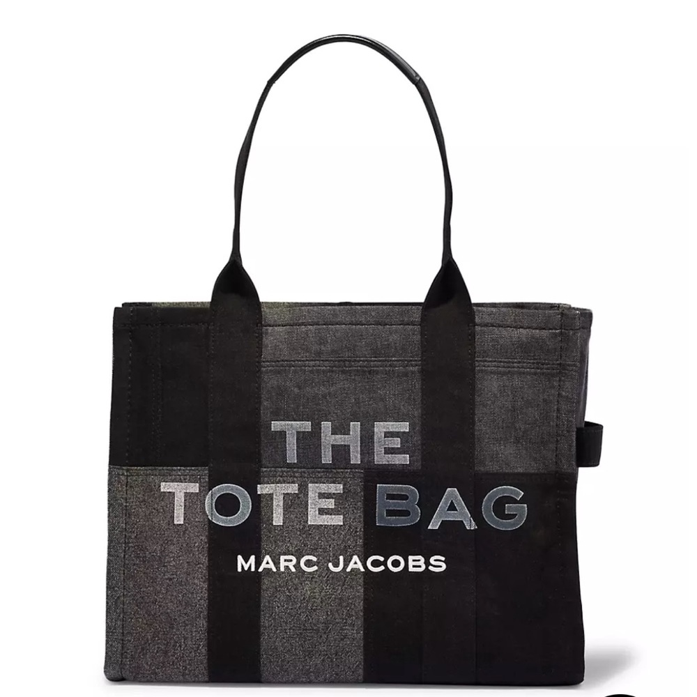 Marc Jacobs Tote Bag Large Black Denim